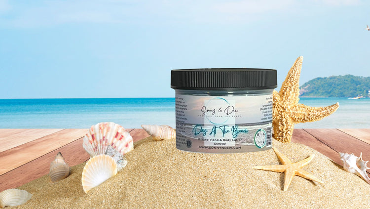 Day At The Beach! You'll feel like you've been transported to a seaside paradise with its warm sand, sea spray, salt, jasmine, and mandarin scents.